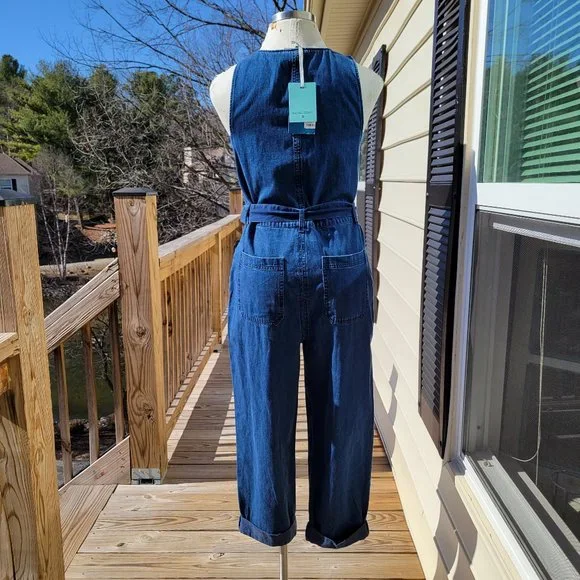 Rachel Comey  - Denim Jumpsuit - Picture 5 of 9